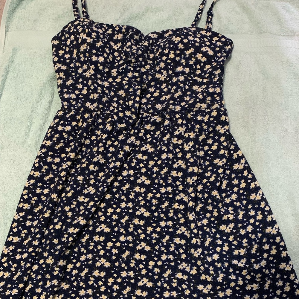 Spaghetti Strap Padded built in dress two spilts on the side long dress